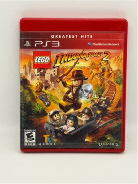 LucasArts LEGO Indiana Jones 2 The Adventure Continues PS3 Video Game NOT TESTED